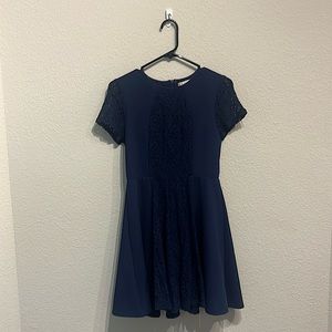Altard State size medium navy short sleeve dress